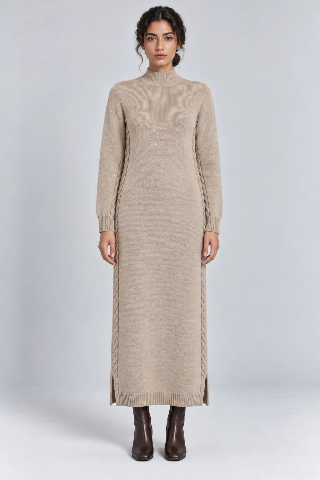 Frame Cable Maxi Dress